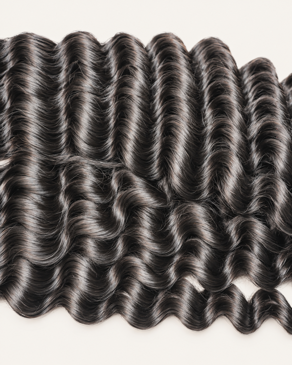 Virgin Deep Wave hair bundle