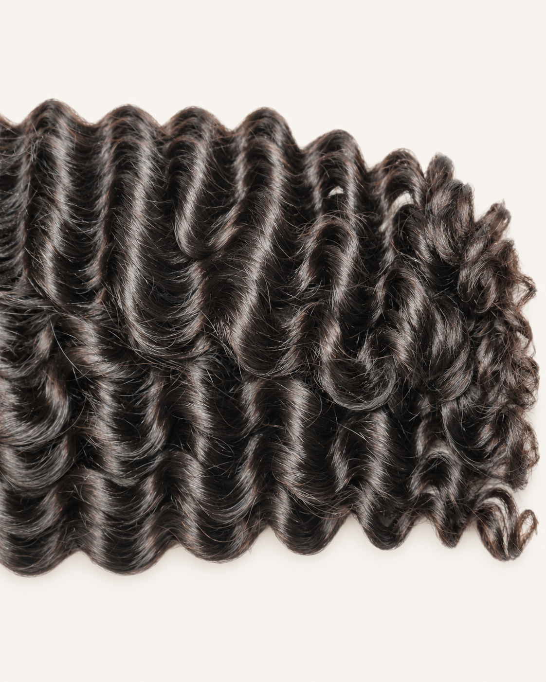 Virgin Deep Wave hair bundle
