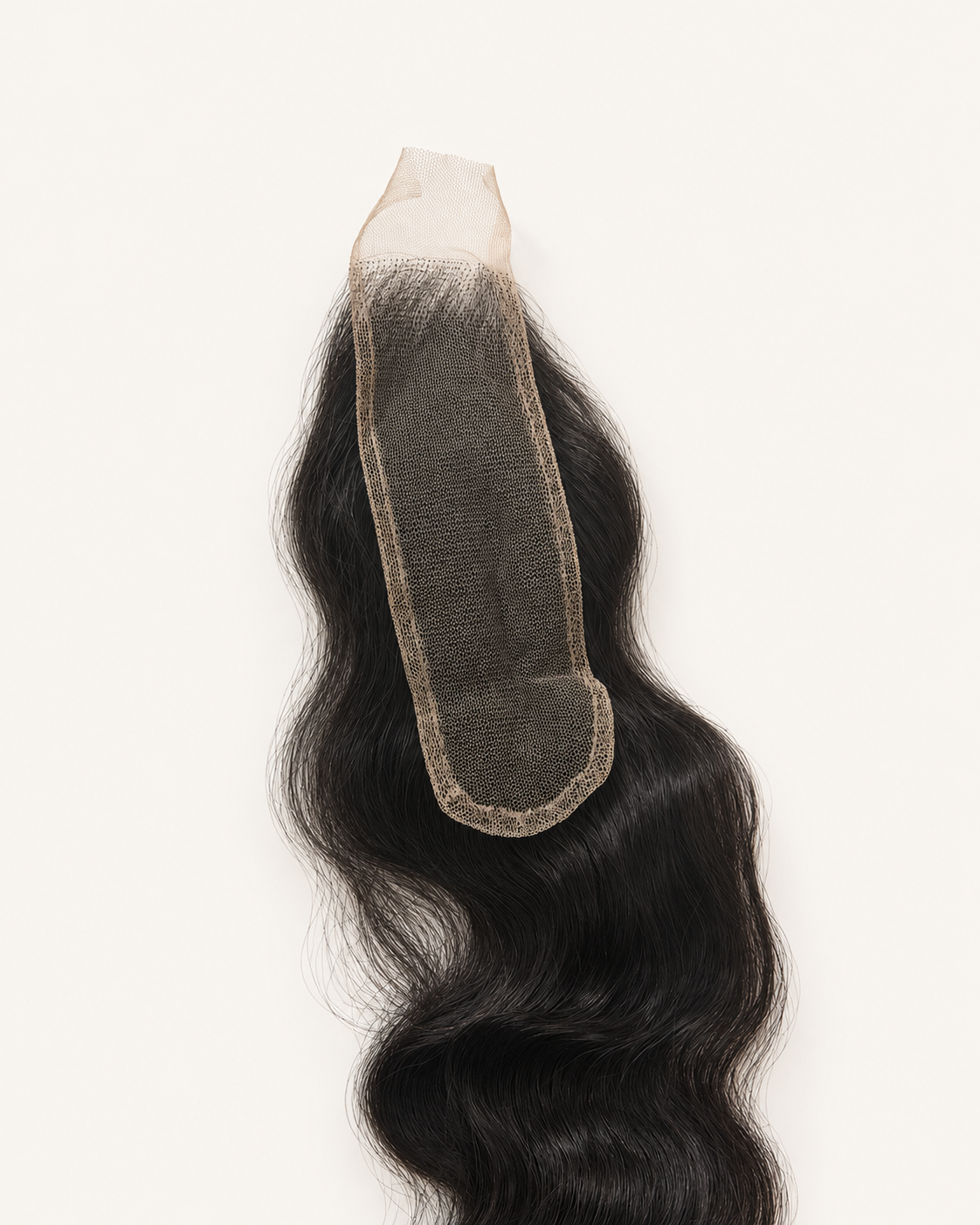 Raw HD closure, 2x6 lace, Cambodian Wavy texture